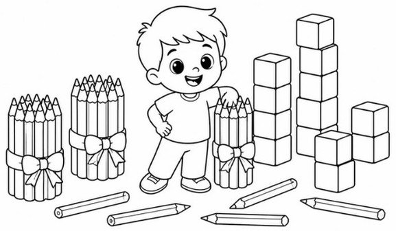 Fichas de decenas y unidades para 1.º de Primaria (con soluciones)
