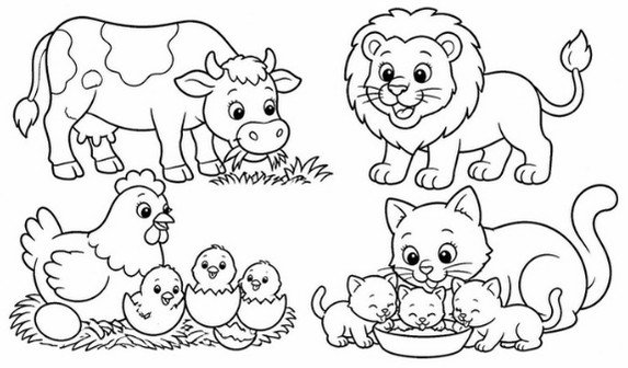 Ficha de animales herbívoros, carnívoros y omnívoros 3.º Primaria